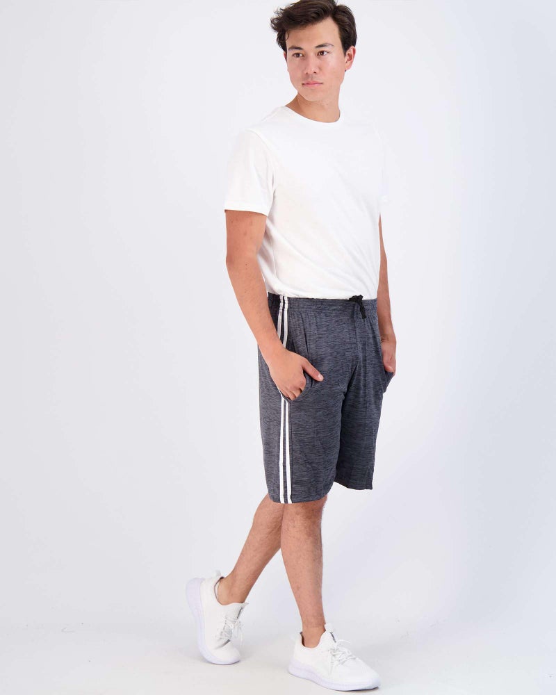 REALESSENTIALS Real Essentials Menâ€™s 5 Pack: 9" Dry-Fit Shorts â€“ Athletic Gym, Workout, Basketball, Running, Casual Lounge Active Pockets, Set 3, XL - Image 5